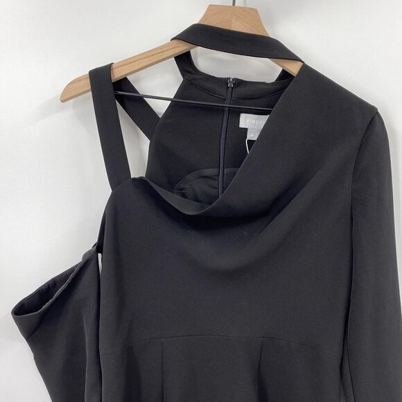 NEW Finders Keepers The Message Cold Shoulder Long Sleeve Mini Dress Size Small - Picture 4 of 8